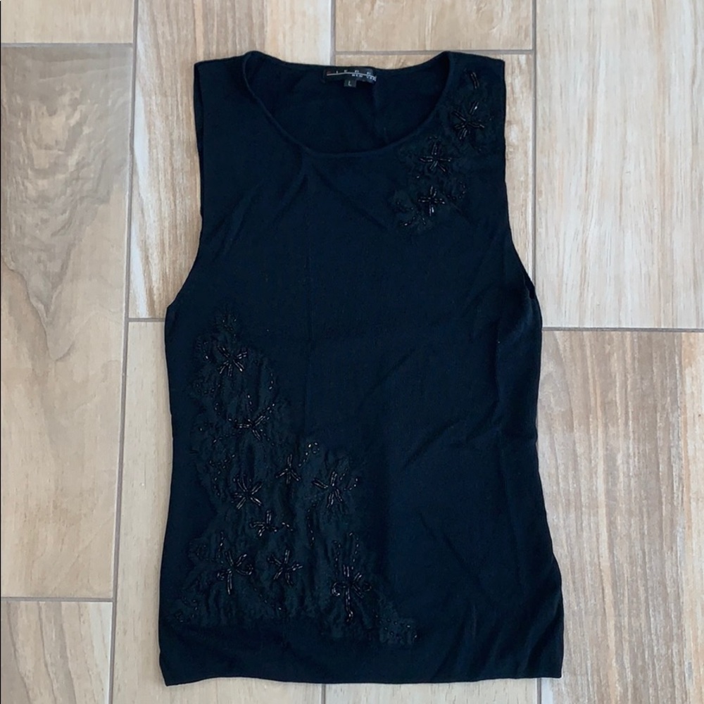 Beaded Pierri New York Tank Top